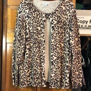 Leopard cardigan